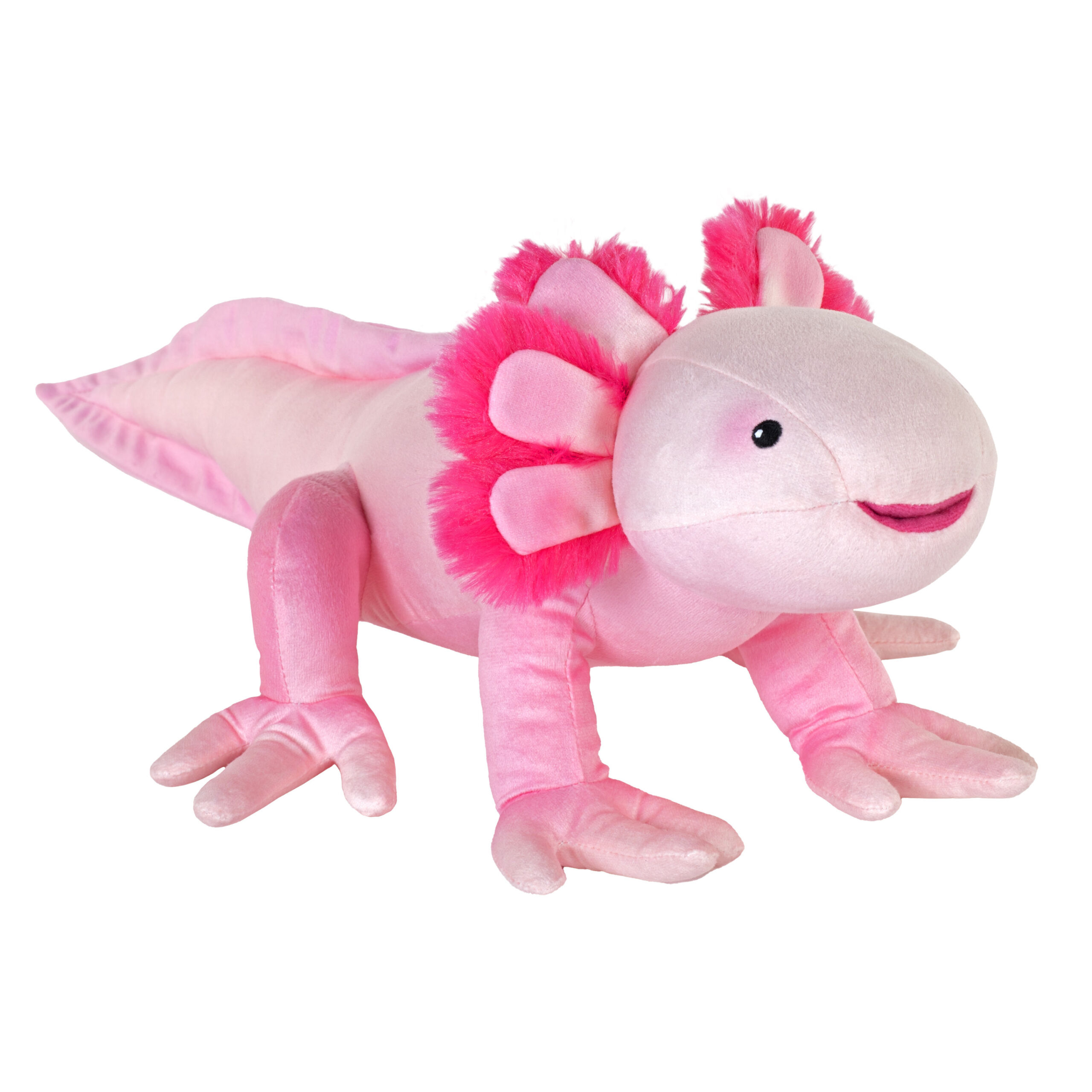 Wild Republic Axolotl, roze pluche salamander