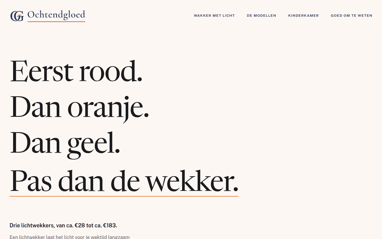 Ochtendgloed