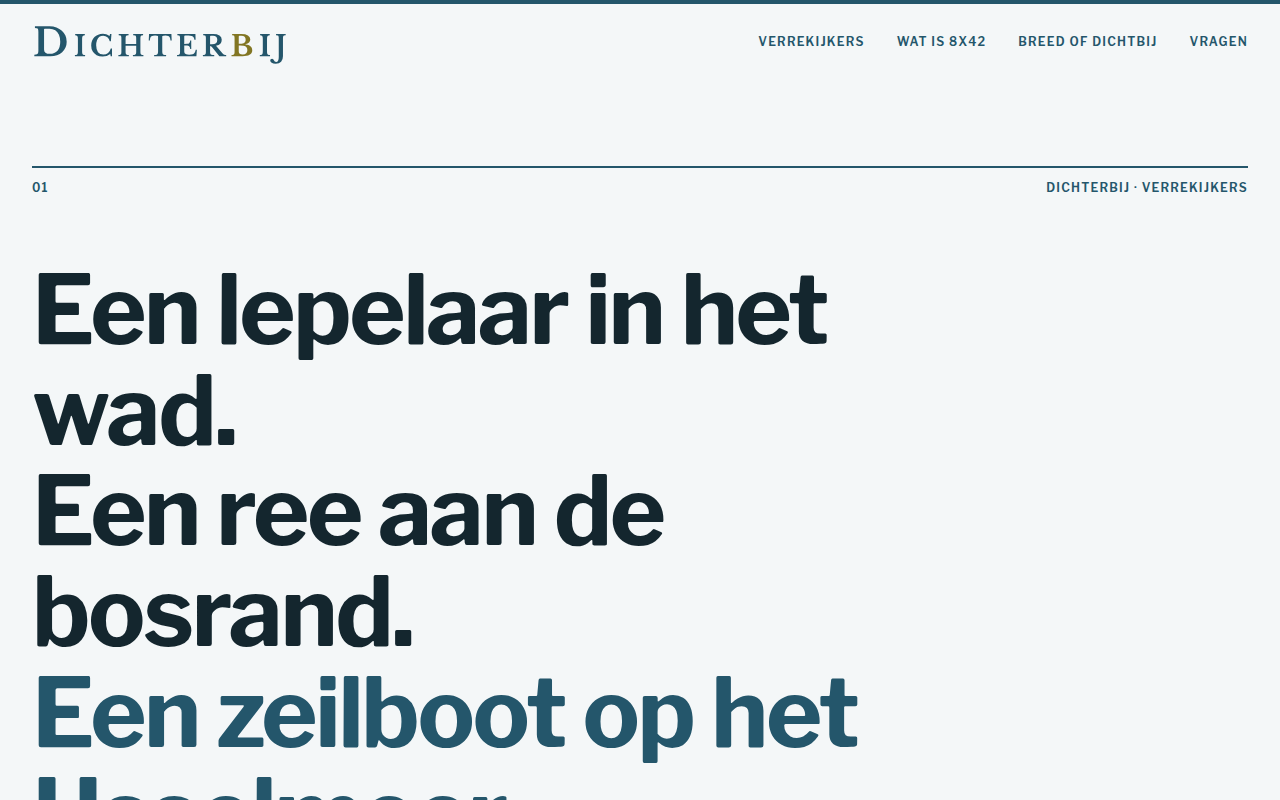 Dichterbij